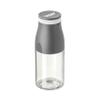 Tatay Urban Drink Bottle 400ml, Airtight, Tritan made, BPA Free, Break Resistant, No Flavor or Odor, Dishwasher and Microwave Safe. Grey view 1