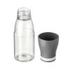 Tatay Urban Drink Bottle 400ml, Airtight, Tritan made, BPA Free, Break Resistant, No Flavor or Odor, Dishwasher and Microwave Safe. Grey view 3