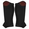 Astibym 2Pcs Equestrian Leg Guards, Half Leather Half Horse Riding Protective Gear, Adults XXL Size, Sports Protective Equipment view 1