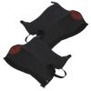 Astibym 2Pcs Equestrian Leg Guards, Half Leather Half Horse Riding Protective Gear, Adults XXL Size, Sports Protective Equipment view 2