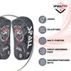 Spall Pro US Curved Thai Pads - Kickboxing Pads with Handle (Grey/Black) view 2