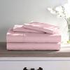 Boating Sheet Set - 100% Egyptian Cotton Bedding Set - 600 Thread Count - Best V Berth Boat Sheets - 6 inch Deep Pockets - Great Gift for Boaters |Universal XL V Berth, Pink Solid| view 1