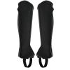 Half chap horse riding gaiters, super pu leather equestrian body protector for, sports protective gear, riding half for view 1