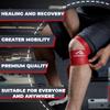 ACHIEVE FIT Muscle Compression Floss Bands - Therapy & Rehab - Increase Mobility - Fitness Bands for Tack & Flossing - Includes Nylon Travel Pouch (1x Red & 1x Black) view 2
