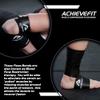 ACHIEVE FIT Muscle Compression Floss Bands - Therapy & Rehab - Increase Mobility - Fitness Bands for Tack & Flossing - Includes Nylon Travel Pouch (1x Red & 1x Black) view 3