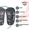 Spall Pro US Curved Thai Pads - Kickboxing Pads with Handle (Green/Black) view 2