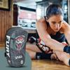 Spall Pro US Curved Thai Pads - Kickboxing Pads with Handle (Green/Black) view 4