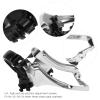 Bike Front Derailleur, Aluminium Alloy Mountain Bike Front Derailleur MTB Front Derailleur 7/8/9 Speed Bicycle Front Derailleur Shifter Cycling Accessory view 2