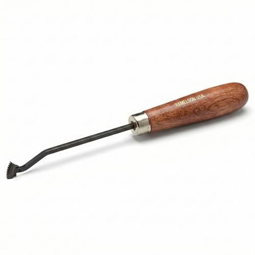 UJ Ramelson Ullman Gunsmith Checkering Tool for Gunstocks, Wood Carving Gunsmithing Accessories, Carbide Tipped, 2 Line 16LPI, Made in USA