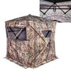 Muddy Outdoors Hunting Easy Set-Up Portable Concealable Black-Backed Water Resistant Epic Camo Prevue Ground Blind, 2-Person view 1