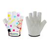Kids Bike Gloves, Padded Grip Palm Fingerless Gloves for 2-10 Years Boys and Girls Cycling Balance and Pedal Bicycles Scooter Skateboard Outdoor Recreation (White, X-Small(Palm 5.9")) view 1