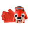 Boyiexin Kids Bike Gloves, Padded Grip Palm Fingerless Gloves for 2-10 Years Boys and Girls Cycling Balance and Pedal Bicycles Scooter Skateboard Outdoor Recreation (Orange, X-Small(Palm 5.9")) view 1