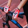Boyiexin Kids Bike Gloves, Padded Grip Palm Fingerless Gloves for 2-10 Years Boys and Girls Cycling Balance and Pedal Bicycles Scooter Skateboard Outdoor Recreation (Orange, X-Small(Palm 5.9")) view 4