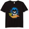DC Comics Teen Titans Go Raven Lesson Boy's Premium Solid Crew Tee, Black, Youth Large view 1