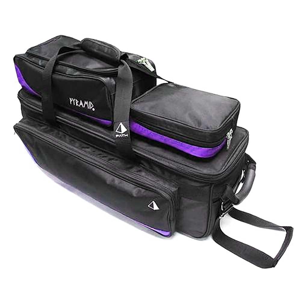 Pyramid Path Triple Tote Roller Plus Purple