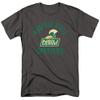 Norfolk State University Official Spartans Logo Unisex Adult T-Shirt, Charcoal, 5X-Large view 1