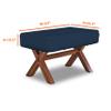 Foosball Table Cover 12 Oz Waterproof - 100% Weather Resistant Outdoor Game Table Cover with Elastic at 4 Sides (63"W x43"D x 19.5"H, Blue) view 2