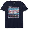 DC Comics Justice League Sweater Boy's Premium Solid Crew Tee, Navy Blue, Youth X-Small view 1