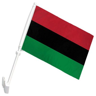 ( 2 Pack ) 12x18 Afro American Country Car Boat Vehicle Black Lives Matter Flag