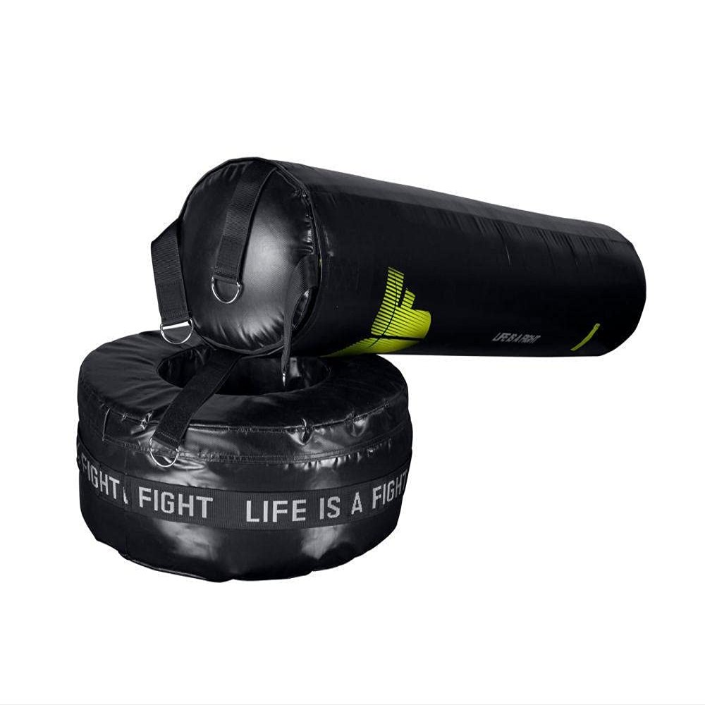 Free Standing Boxing Bag Fighter 3in1 - Black/neon (170 cm)