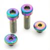 Titanium Brake Hardware Kit | Shimano XTR/XT/SLX/Deore (Oil Slick Anodized) view 2