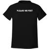 BH Cool Designs Please Six Feet - Men's Soft & Comfortable T-Shirt, Black, XX-Large view 1