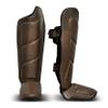 Ultimate - Windsor Series - Vintage Genuine Leather Shin Instep - Boxing MMA Muay Thai Protection & Training (L/XL) view 1