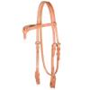 Billy Royal Harness Leather Quick Change Bridle for Horses | Uniquely Designed for Easy Bit Changes | Handcrafted Heavyweight Leather | Classic Western Futurity Knot | Size Full Horse