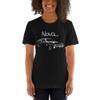 1969 Chevy Nova SS 350 Classic Car Short-Sleeve Unisex T-Shirt Black view 3