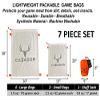 Premium Lightweight Game Bags for Hunting | Packable for Backcountry Hunting | Suitable for Deer, Antelope, Sheep, Goats, Pigs, Bear | Durable, Washable, and Reusable | 7 Piece Set view 2