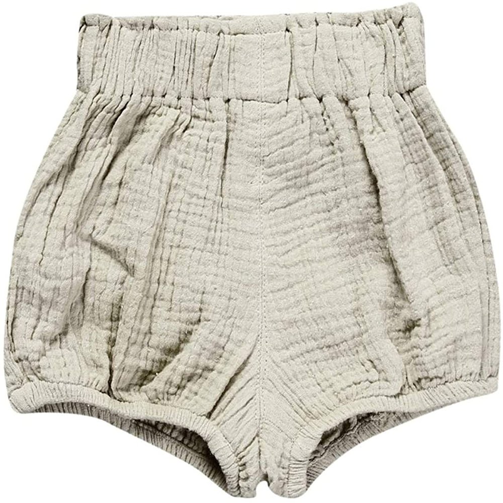 Toddler Girls Boys Shorts Bloomers Cotton Linen Shorts Floral Ruffle Bowknot Diaper Cover Summer Casual Outfits