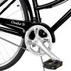 Tracer Osaka Hybrid Bikes for Women,Steel Frame, Inter 3 Speed, 700c Wheels,Brown Seat Brown Grips,City Bike,Comfort Bike,Commuter Bike,Womens Bike,Black view 4