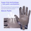 Seibertron S.P.S.G-1 Touchscreen Full Finger Women/Men/Kid Gloves with Breathable Non Slip UPF100+ Sun/UV Protection Sunblock for Driving Cycling Outdoor Gloves Adult Black XL view 4