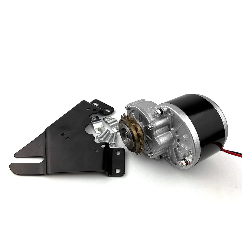 Freewheel 250W Engine My1016Z Uses 16T Bicycle Flywheel Gear Comes with A Mounting Plate Bracket (24V 250W)