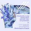 Seibertron S.P.S.G-1 Touchscreen Full Finger Women/Men/Kid Gloves with Breathable Non Slip UPF100+ Sun/UV Protection Sunblock for Driving Cycling Outdoor Gloves Adult Blue M view 3