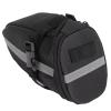 Alomejor tail bag,under seat comfort durability,saddle bag,polyester material reflective strip for cyclists commuters urban riders daily rides view 1