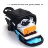 Alomejor tail bag,under seat comfort durability,saddle bag,polyester material reflective strip for cyclists commuters urban riders daily rides view 2