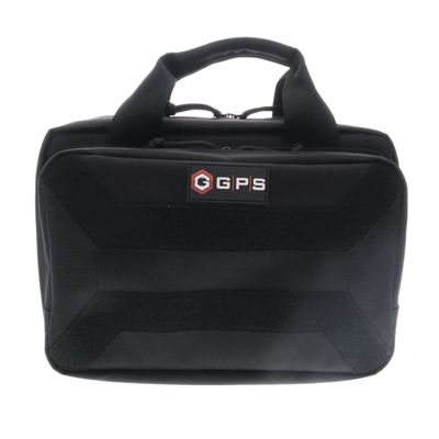 G.P.S. G. Outdoor Products 13" Pistol Case | Black | Durable Abrasion-Resistant Soft Range Bag for Handgun, Ammo & Shooting Accessories Safe Carrying