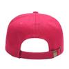 Custom Baseball Cap for Men Women - Personalized Hat Text/Logo/Image, Customized Adjustable Trucker Caps Casual Sun Peak Hat Travel & Gifts Rose Red view 3