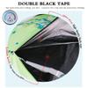 ZWJABYY Bike Umbrella,Scooter Umbrella,Removable High Density Oxford Cloth Windproof/Rainproof/Sunscreen Suitable for All Electric Bicycles and Motorcycles Rain Cover,A-Pink view 3