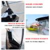 ZWJABYY Bike Umbrella,Scooter Umbrella,Removable High Density Oxford Cloth Windproof/Rainproof/Sunscreen Suitable for All Electric Bicycles and Motorcycles Rain Cover,A-Pink view 4