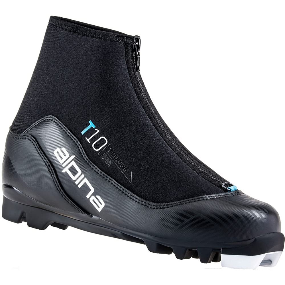 Alpina T 10 Eve Womens NNN Cross Country Ski Boots 2022-36/Black-Blue