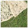 Camo Netting, Outdoor Hunting Camouflage Net, Sunscreen Reinforced Camouflage Netting for Military, Pergola, Camping, Decoration, Beige Shade Net, 4x6m,6x9m(19.7 * 29.5ft) view 2