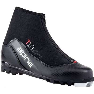 Alpina T 10 NNN Cross Country Ski Boots 2022-45/Black-Red