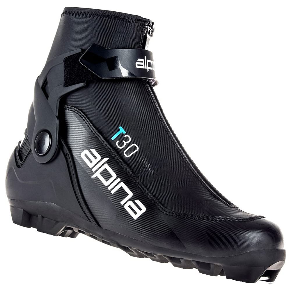 Alpina T 30 Eve Womens NNN Cross Country Ski Boots 2022-37/Black-Blue