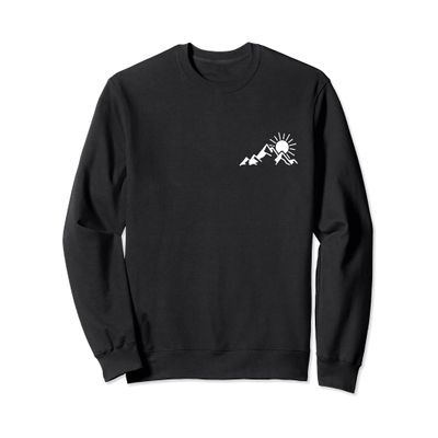 Mountain Hiking Rock Climbing Camping Outdoor Hiker Camper Sweatshirt