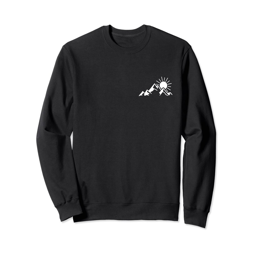 Mountain Hiking Rock Climbing Camping Outdoor Hiker Camper Sweatshirt