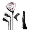 Yily Complete Beginner Golf Club Set,Golf Mens Right Hand,Graphite Shaft,Pack of 4 with Cart Bag view 1
