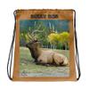 HatTosser Elk Bully Drawstring Bag Buckskin view 1