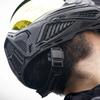 HK Army Magtek Magnetic Universal Chin Strap - Black, One Size view 2